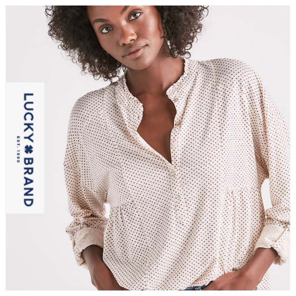 Lucky Brand Tops - NWT Lucky Brand Henley (L)